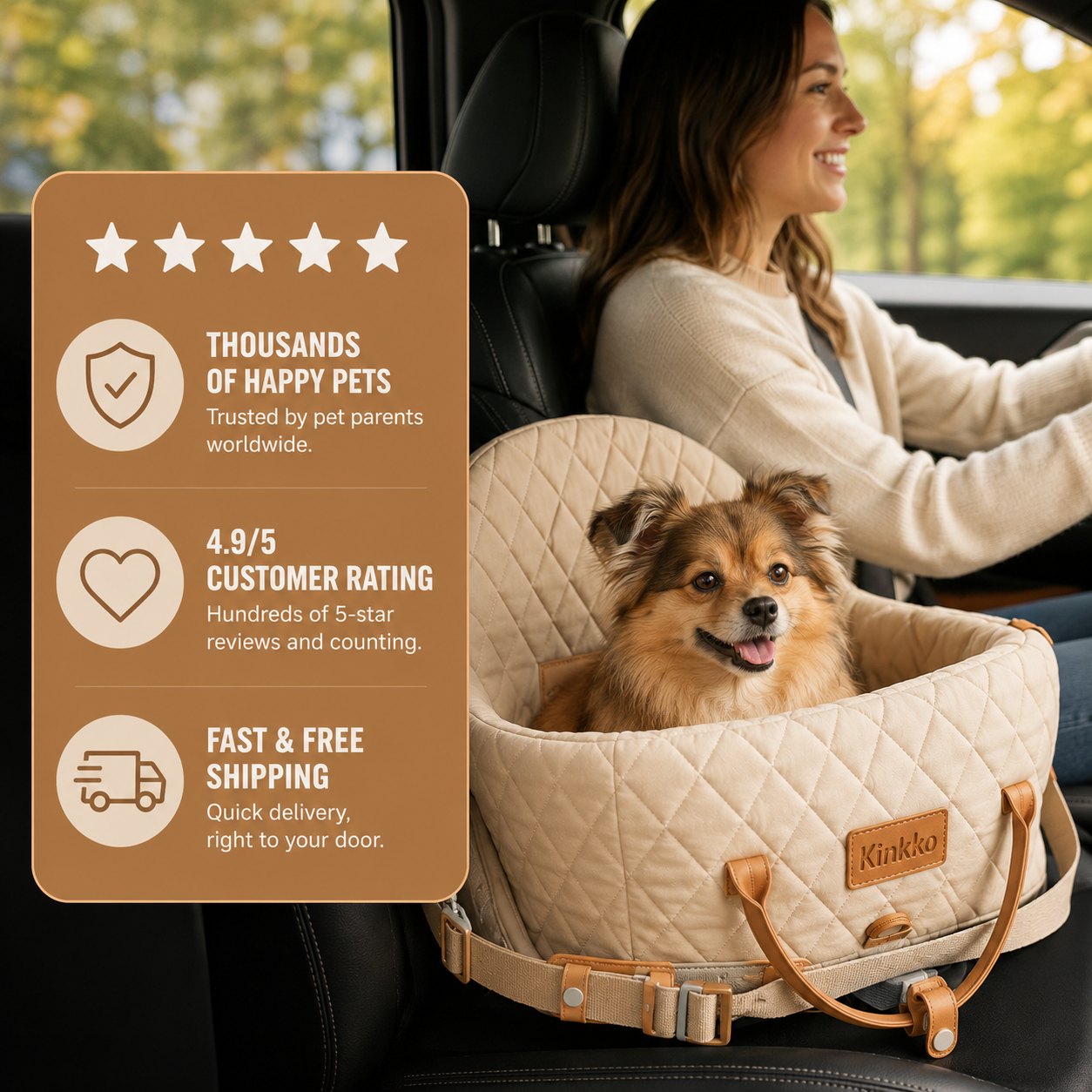 Kinkko Dog Seat