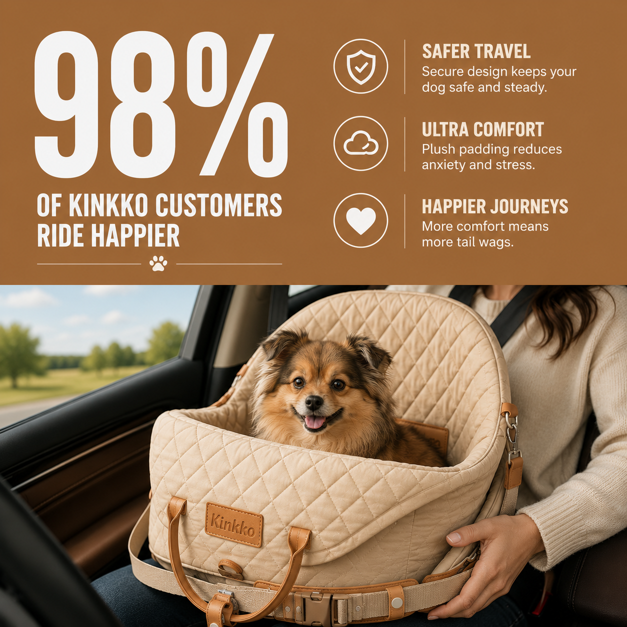 Kinkko Dog Seat
