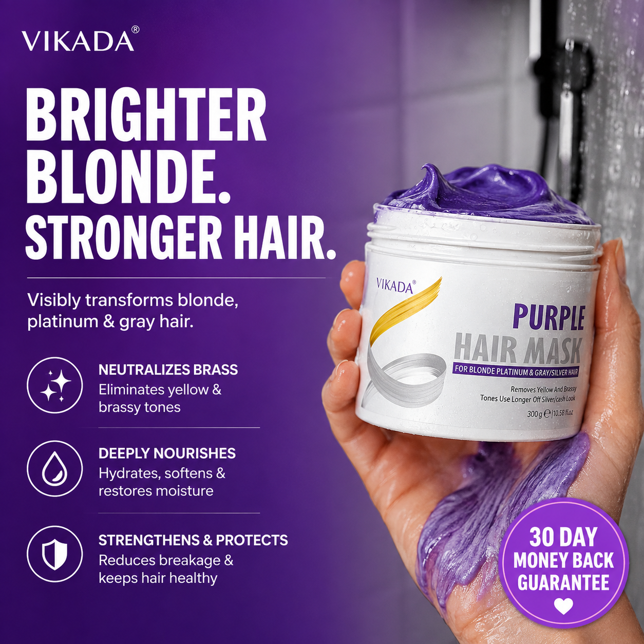 Vikada™ Purple Mask