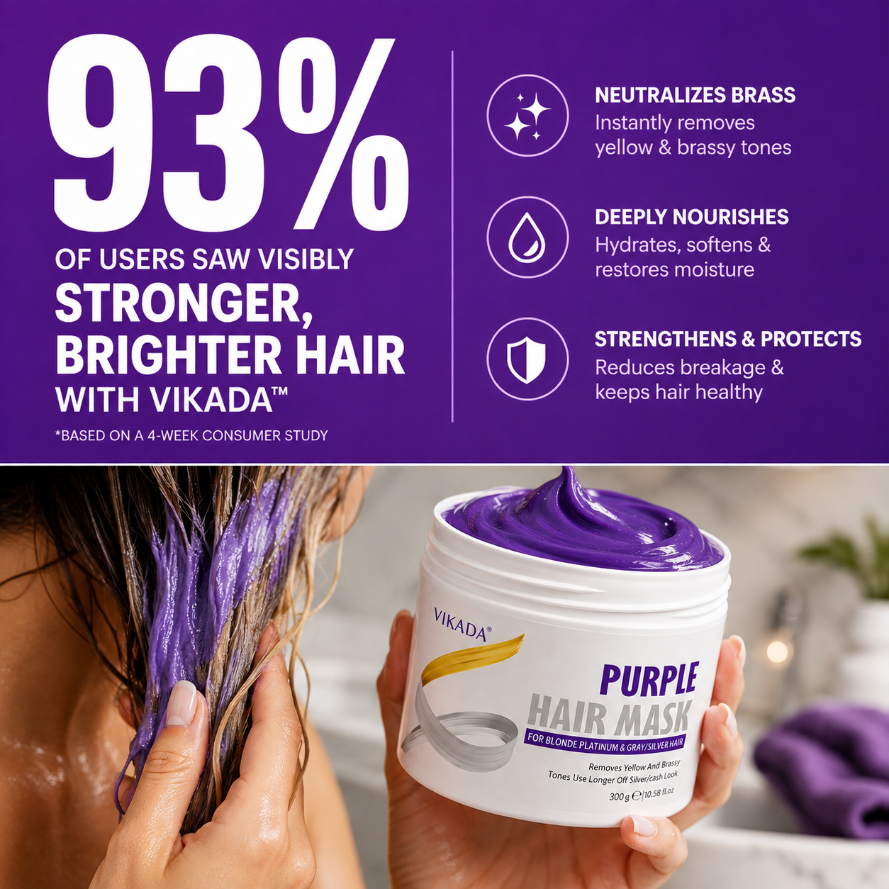 Vikada™ Purple Mask